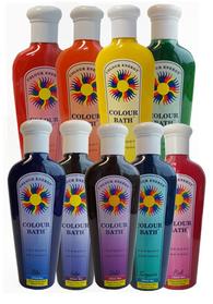 Bottles of Colour Bath.